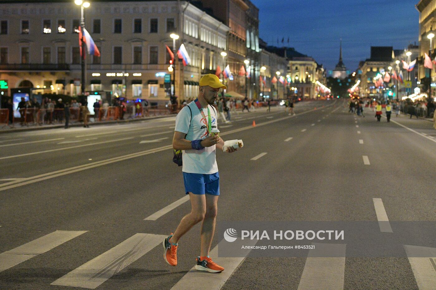 Марафон "Белые ночи" в Санкт-Петербурге