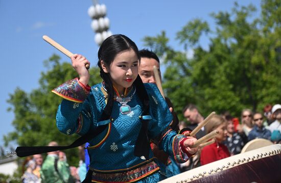 Мероприятия на ВДНХ в честь дня России