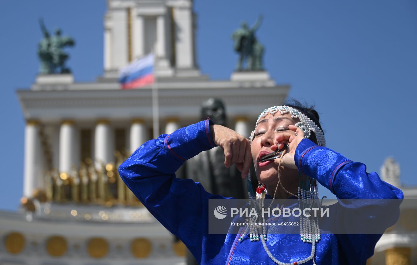 Мероприятия на ВДНХ в честь дня России