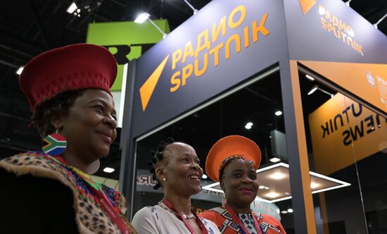 ПМЭФ-2023. Студия радио Sputnik