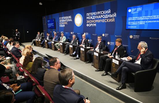 ПМЭФ-2023. Роль бизнеса на пространстве Большой Евразии в современных условиях