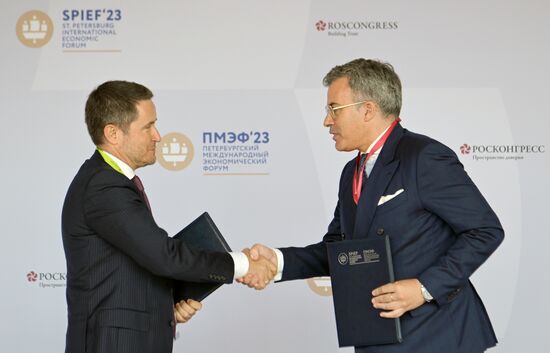 ПМЭФ-2023. Подписания