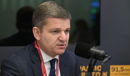 ПМЭФ-2023. Работа студии радио Sputnik