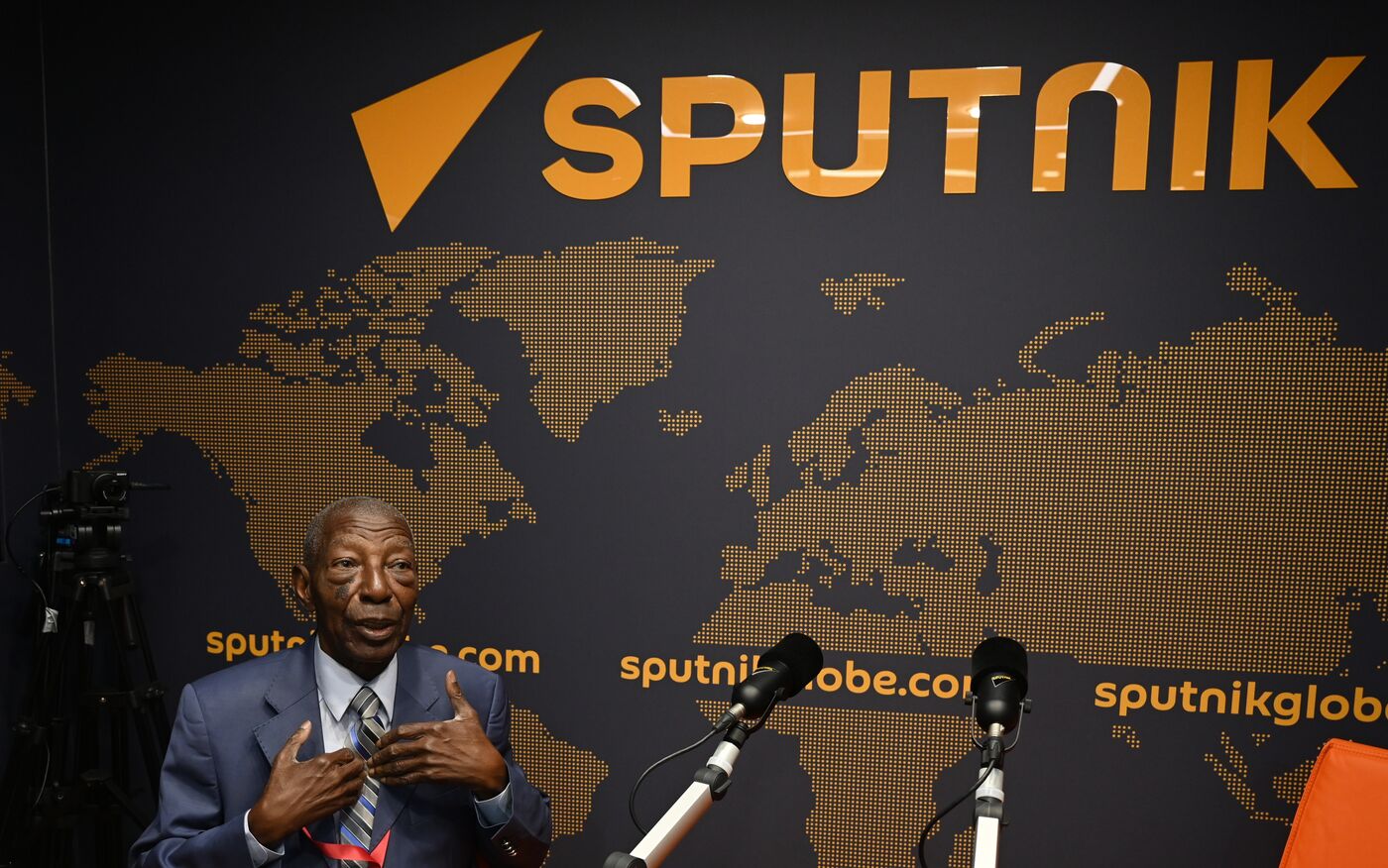 ПМЭФ-2023. Работа студии радио Sputnik