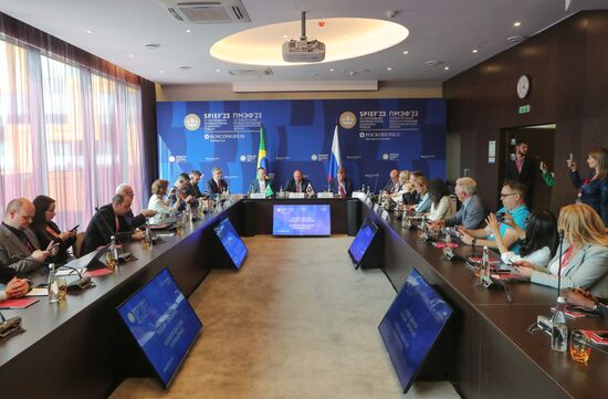 ПМЭФ-2023. Россия - Бразилия