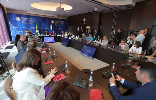 ПМЭФ-2023. Россия - Бразилия