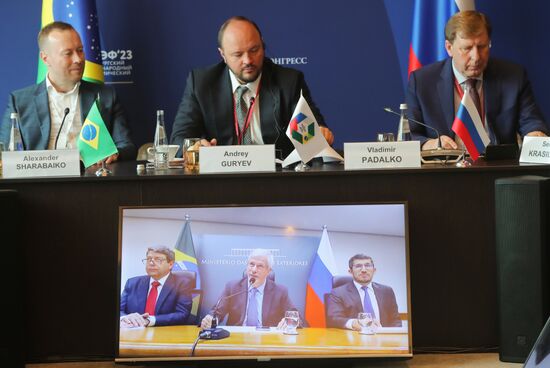 ПМЭФ-2023. Россия - Бразилия