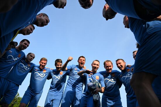 ПМЭФ-2023. Благотворительный футбольный матч и гала-концерт "От сердца к сердцу"