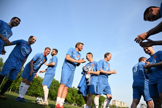 ПМЭФ-2023. Благотворительный футбольный матч и гала-концерт "От сердца к сердцу"