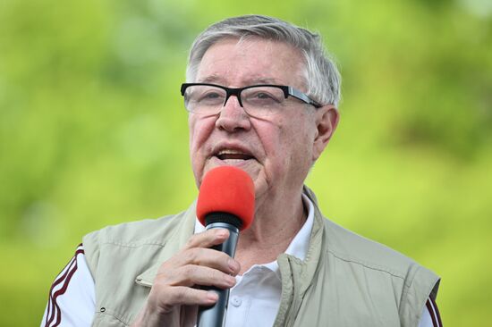 ПМЭФ-2023. Благотворительный футбольный матч и гала-концерт "От сердца к сердцу"