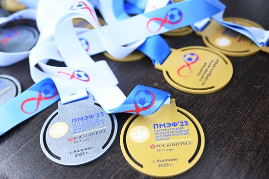 ПМЭФ-2023. Благотворительный футбольный матч и гала-концерт "От сердца к сердцу"