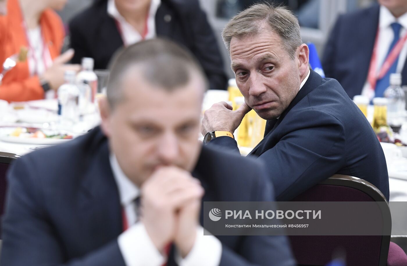 ПМЭФ-2023. Деловой завтрак. Климатическая экономика: углеродный рынок как инновационный механизм внебюджетного финансирования социально значимых проектов