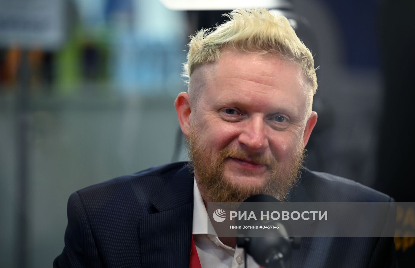 ПМЭФ-2023. Работа студии радио Sputnik