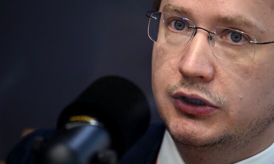 ПМЭФ-2023. Работа студии радио Sputnik