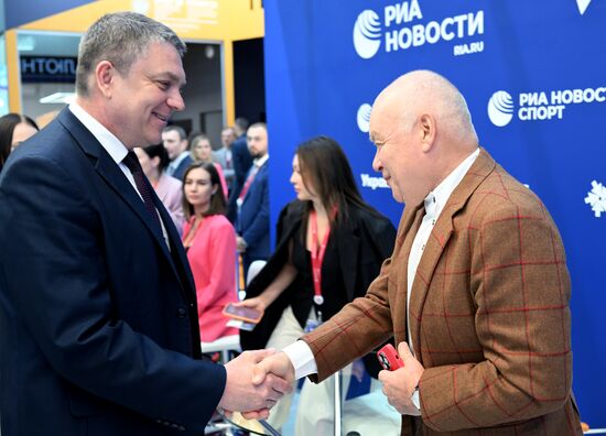 ПМЭФ-2023. Стенд РИА Новости