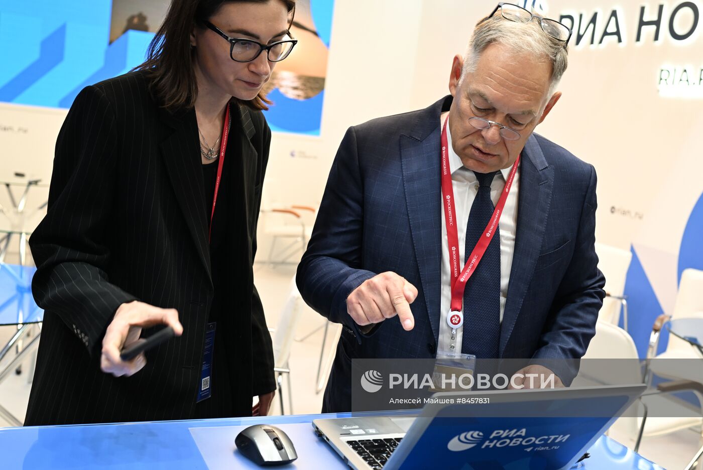 ПМЭФ-2023. Стенд РИА Новости