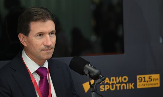 ПМЭФ-2023. Работа студии радио Sputnik