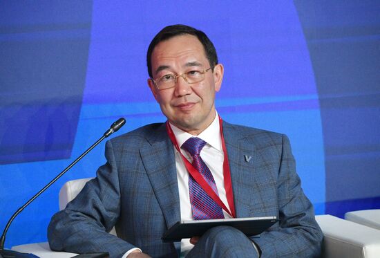 ПМЭФ-2023. Инвестиционный потенциал Российской Арктики: выступление глав АЗРФ