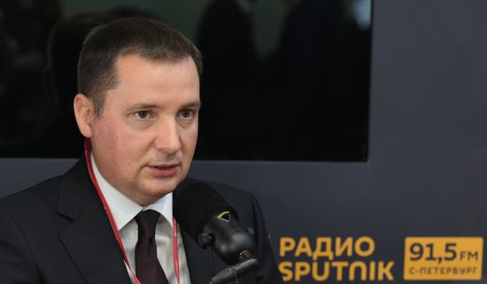 ПМЭФ-2023. Работа студии радио Sputnik