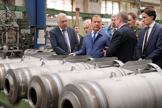 Рабочая поездка зампреда Совбеза РФ Д. Медведева в Центральный федеральный округ