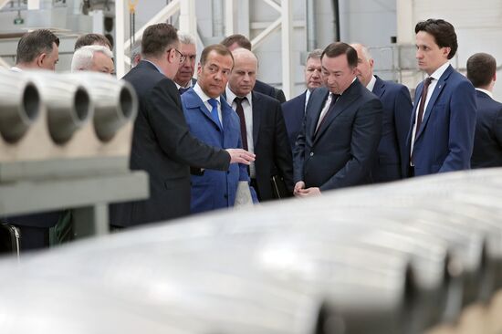 Рабочая поездка зампреда Совбеза РФ Д. Медведева в Центральный федеральный округ