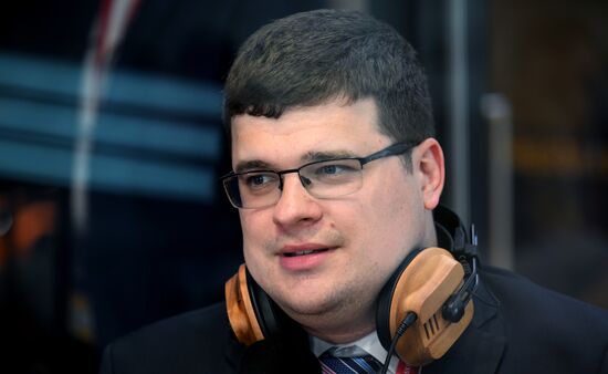 ПМЭФ-2023. Работа студии радио Sputnik