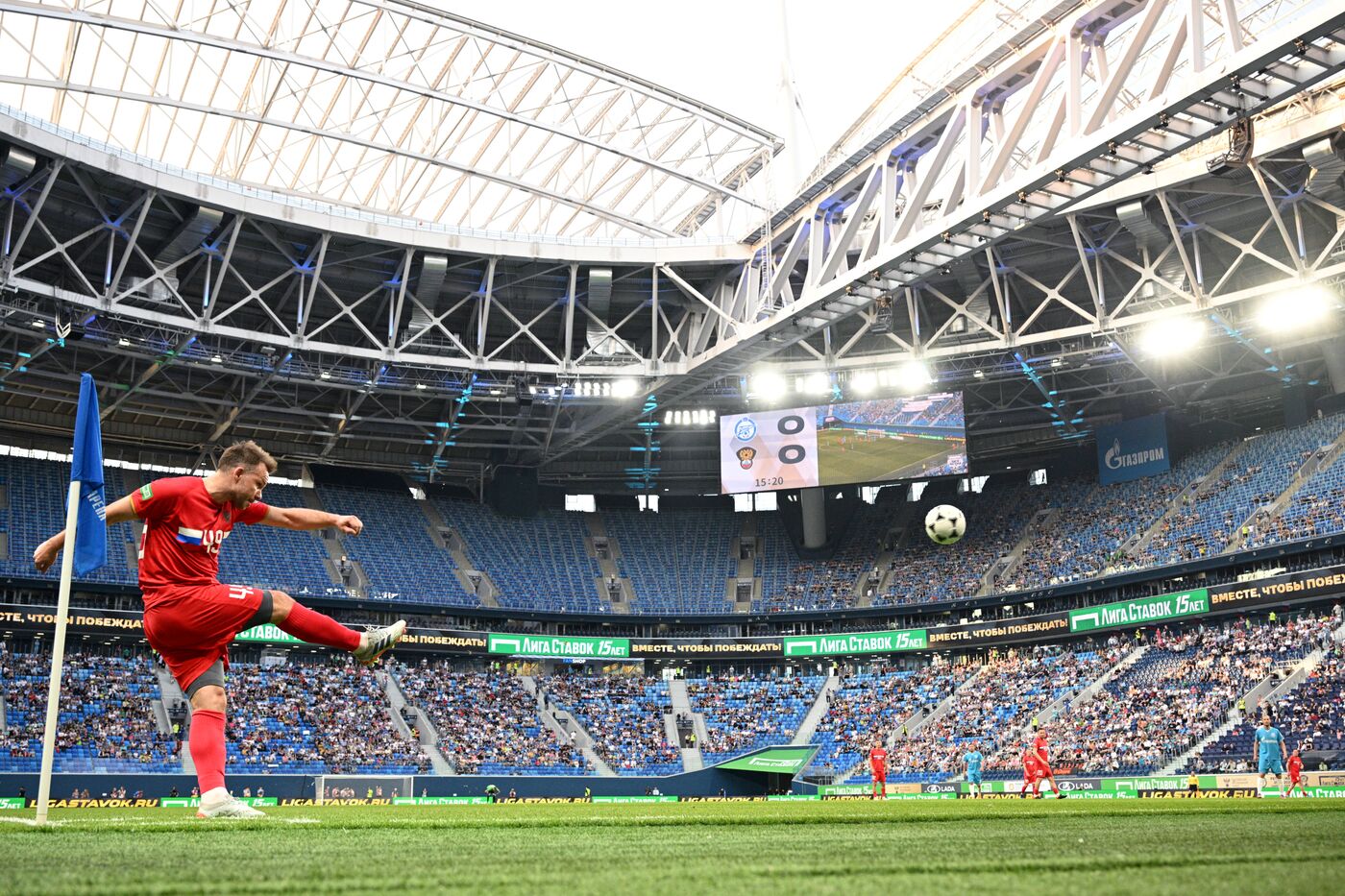 ПМЭФ-2023. Футбол. Ретро-матч Лиги легенд