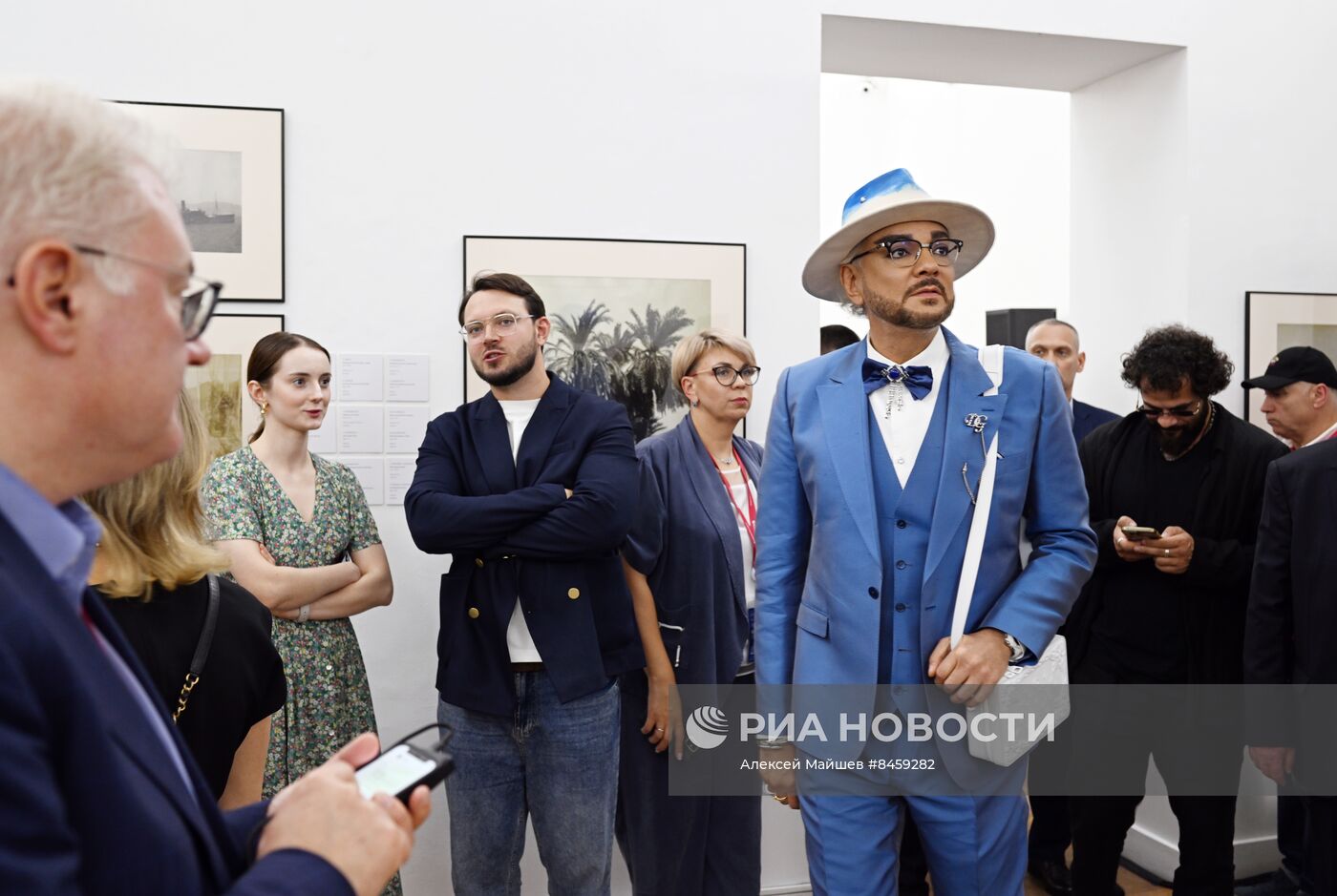 ПМЭФ-2023. Открытие выставочного фотопроекта "Воображаемые путешествия"