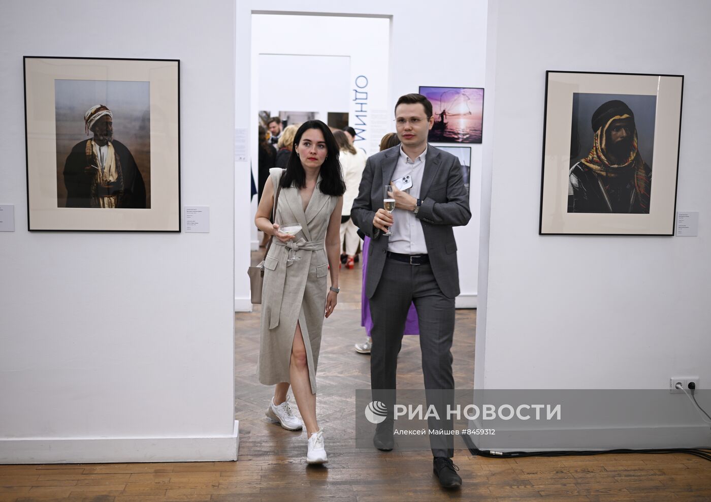 ПМЭФ-2023. Открытие выставочного фотопроекта "Воображаемые путешествия"