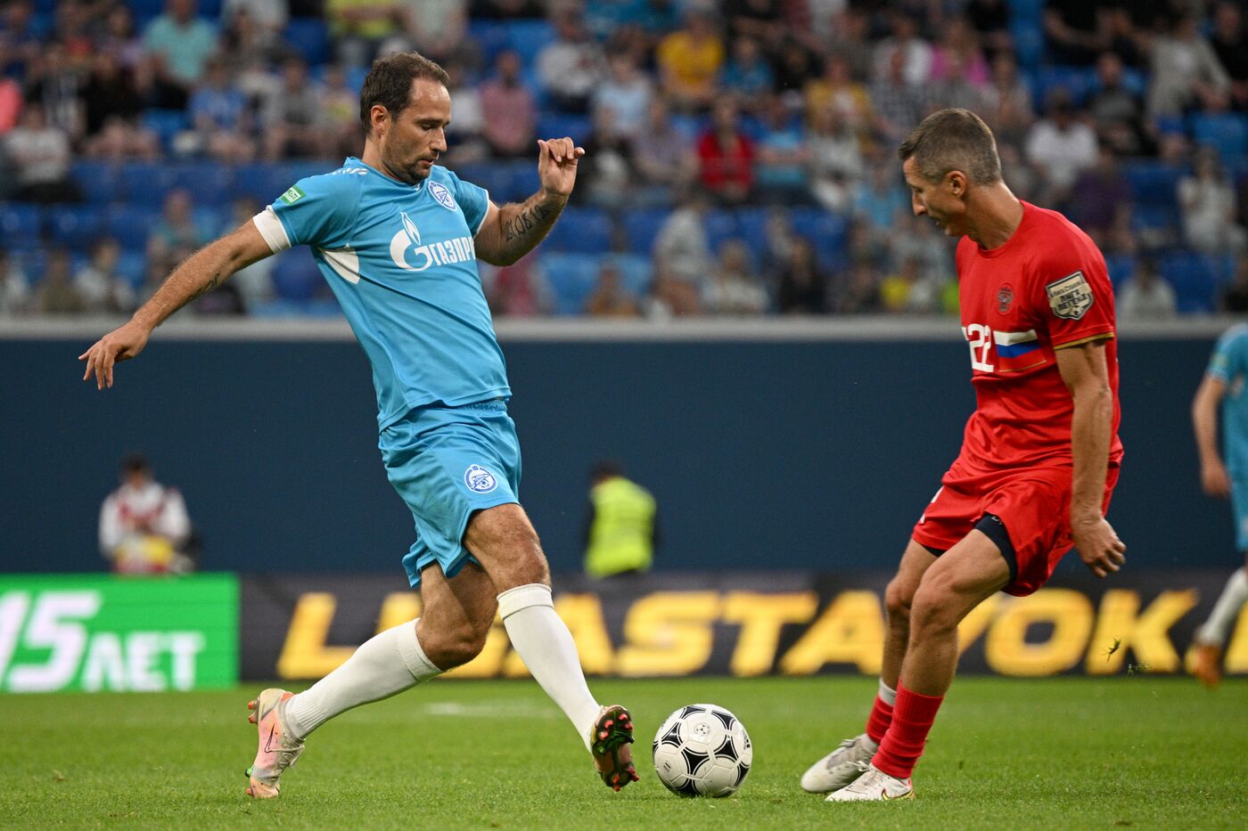 ПМЭФ-2023. Футбол. Ретро-матч Лиги легенд