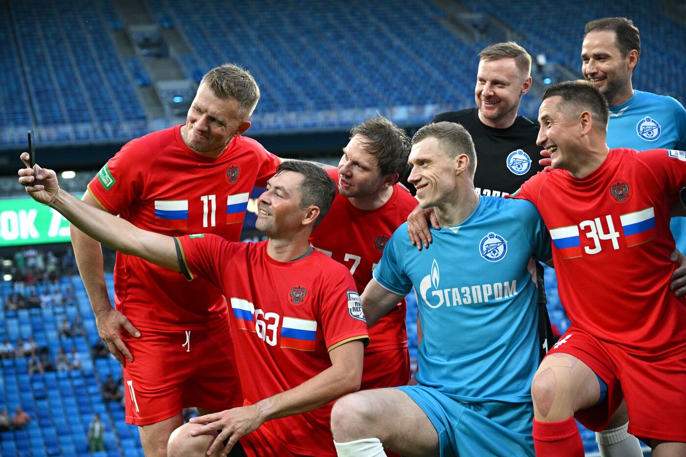 ПМЭФ-2023. Футбол. Ретро-матч Лиги легенд