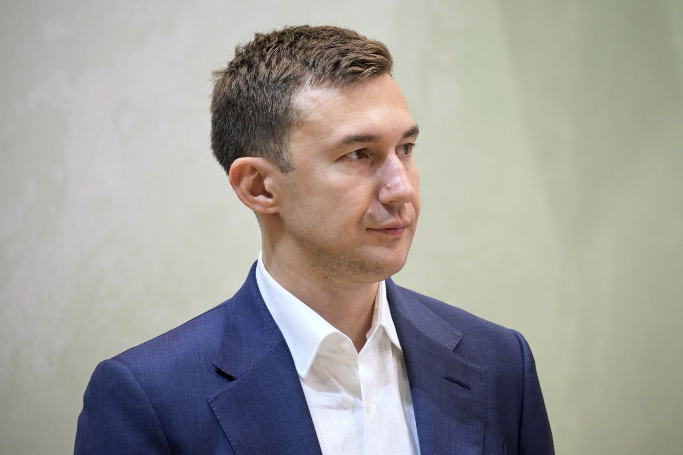 ПМЭФ-2023. Сеанс одновременной игры в шахматы с гроссмейстером с использованием искусственного интеллекта