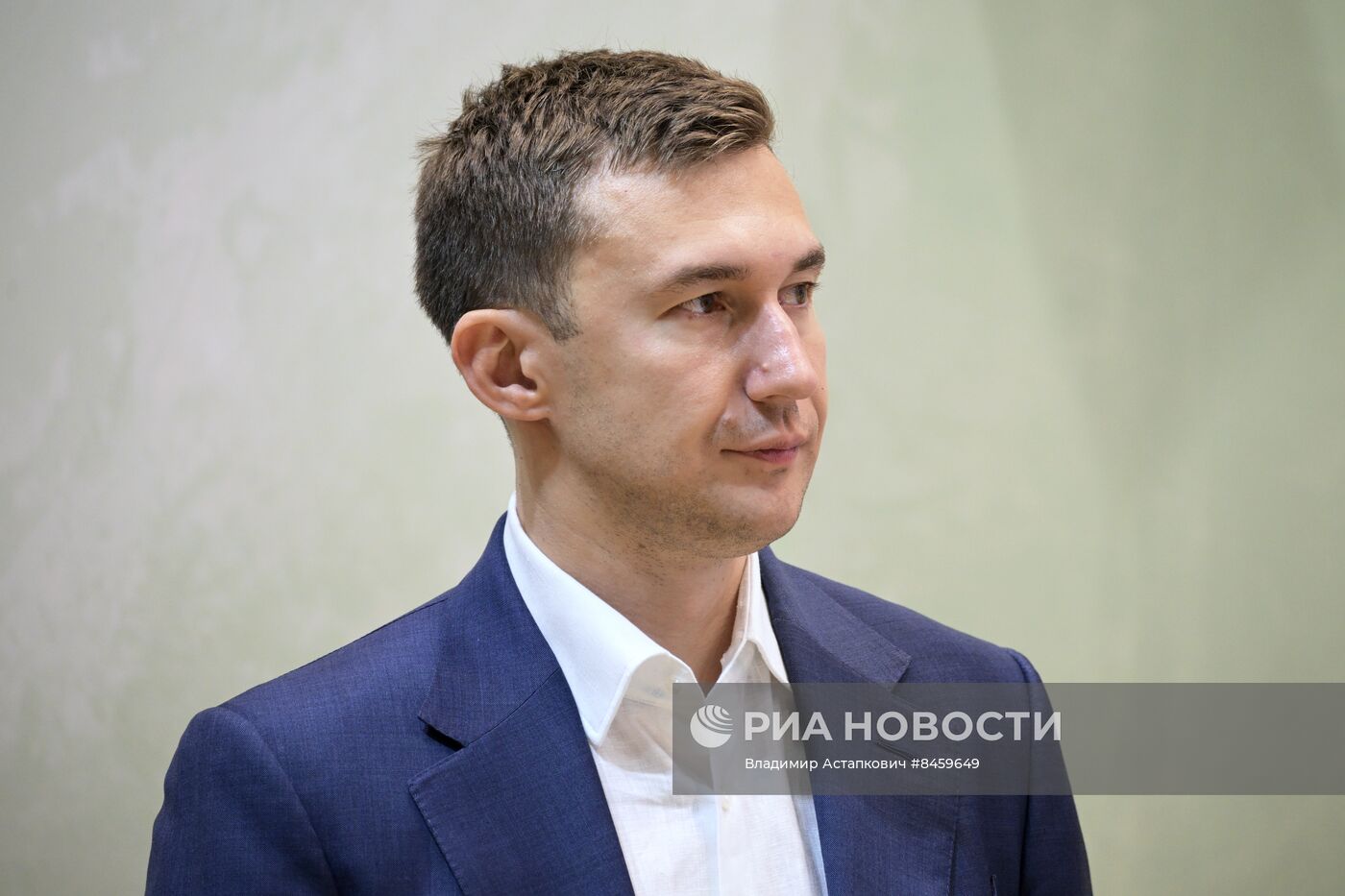 ПМЭФ-2023. Сеанс одновременной игры в шахматы с гроссмейстером с использованием искусственного интеллекта