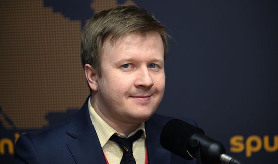 ПМЭФ-2023. Студия радио Sputnik