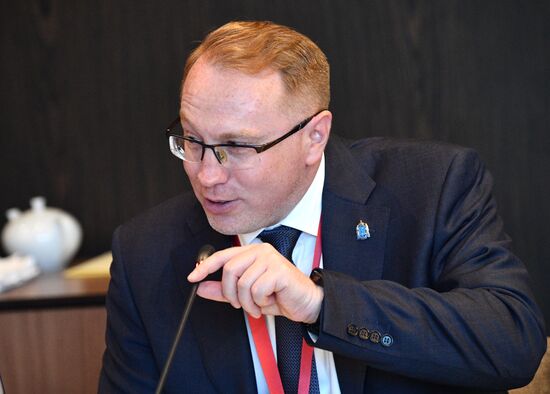 ПМЭФ-2023. Деловой завтрак Санкт-Петербурга "Межрегиональное партнерство для эффективного развития Арктики"