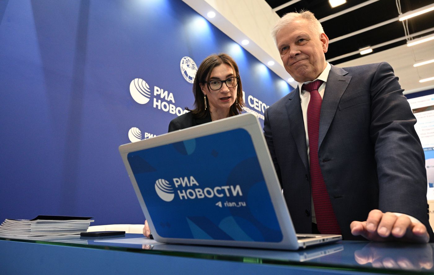 ПМЭФ-2023. Стенд РИА Новости