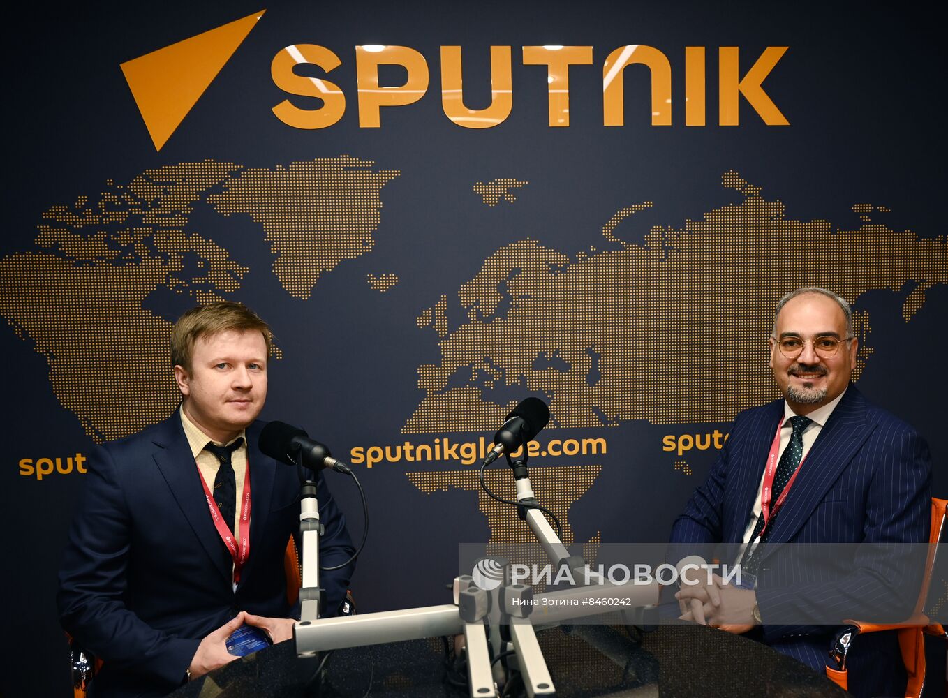 ПМЭФ-2023. Студия радио Sputnik