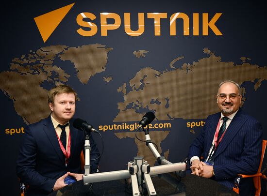 ПМЭФ-2023. Студия радио Sputnik