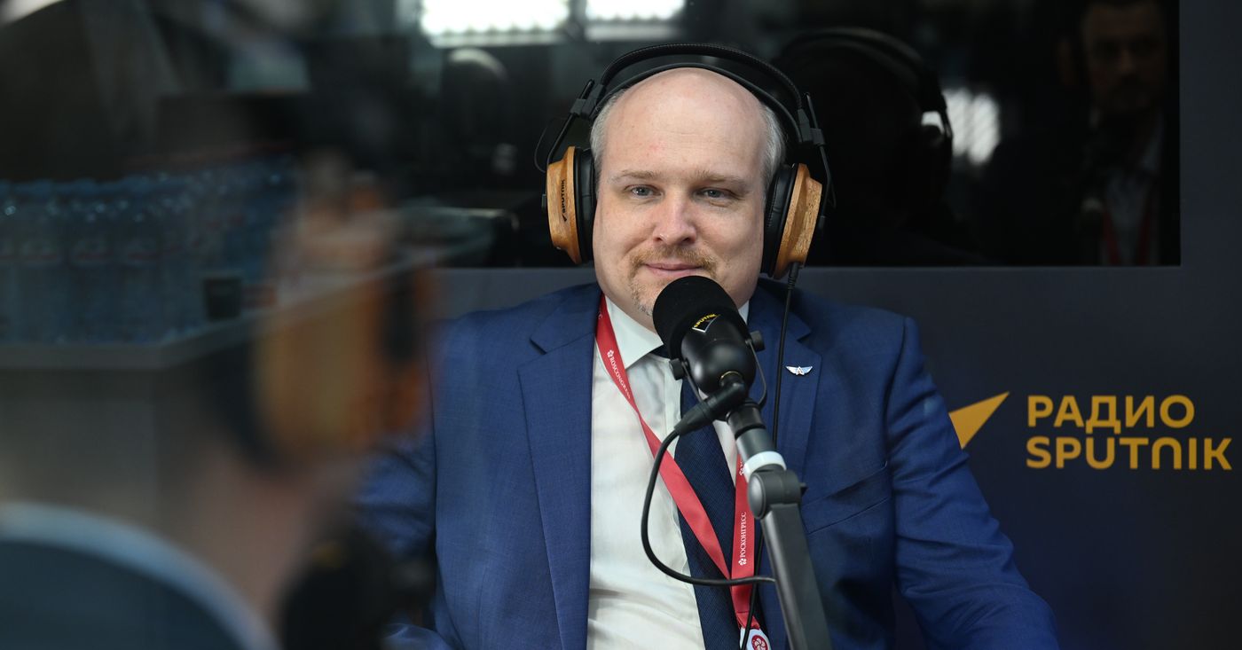 ПМЭФ-2023. Студия радио Sputnik