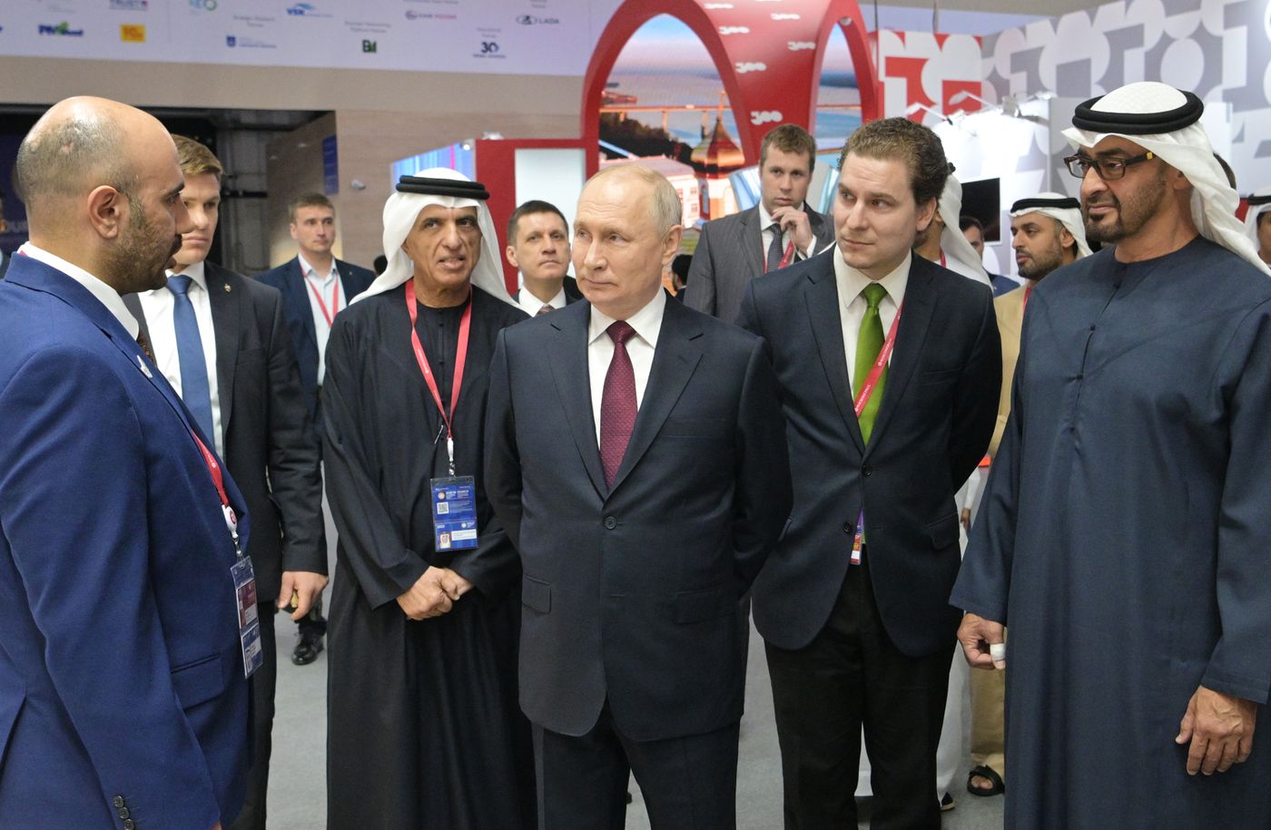 Президент РФ В. Путин принял участие в работе ПМЭФ-2023