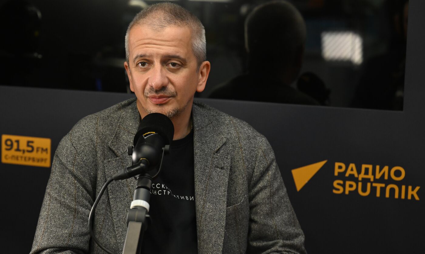 ПМЭФ-2023. Студия радио Sputnik