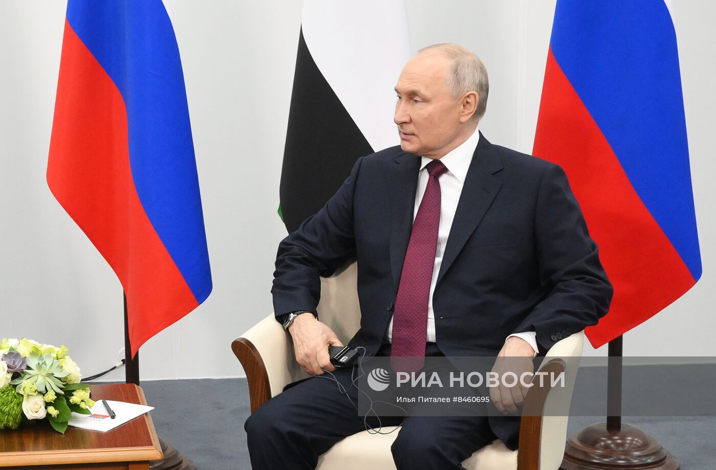Президент РФ В. Путин принял участие в работе ПМЭФ-2023