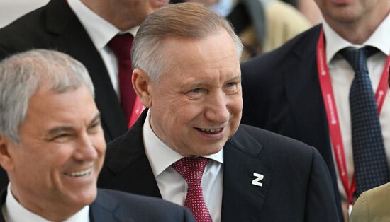 ПМЭФ-2023. Гости на пленарном заседании