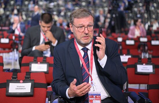 ПМЭФ-2023. Гости перед пленарным заседанием
