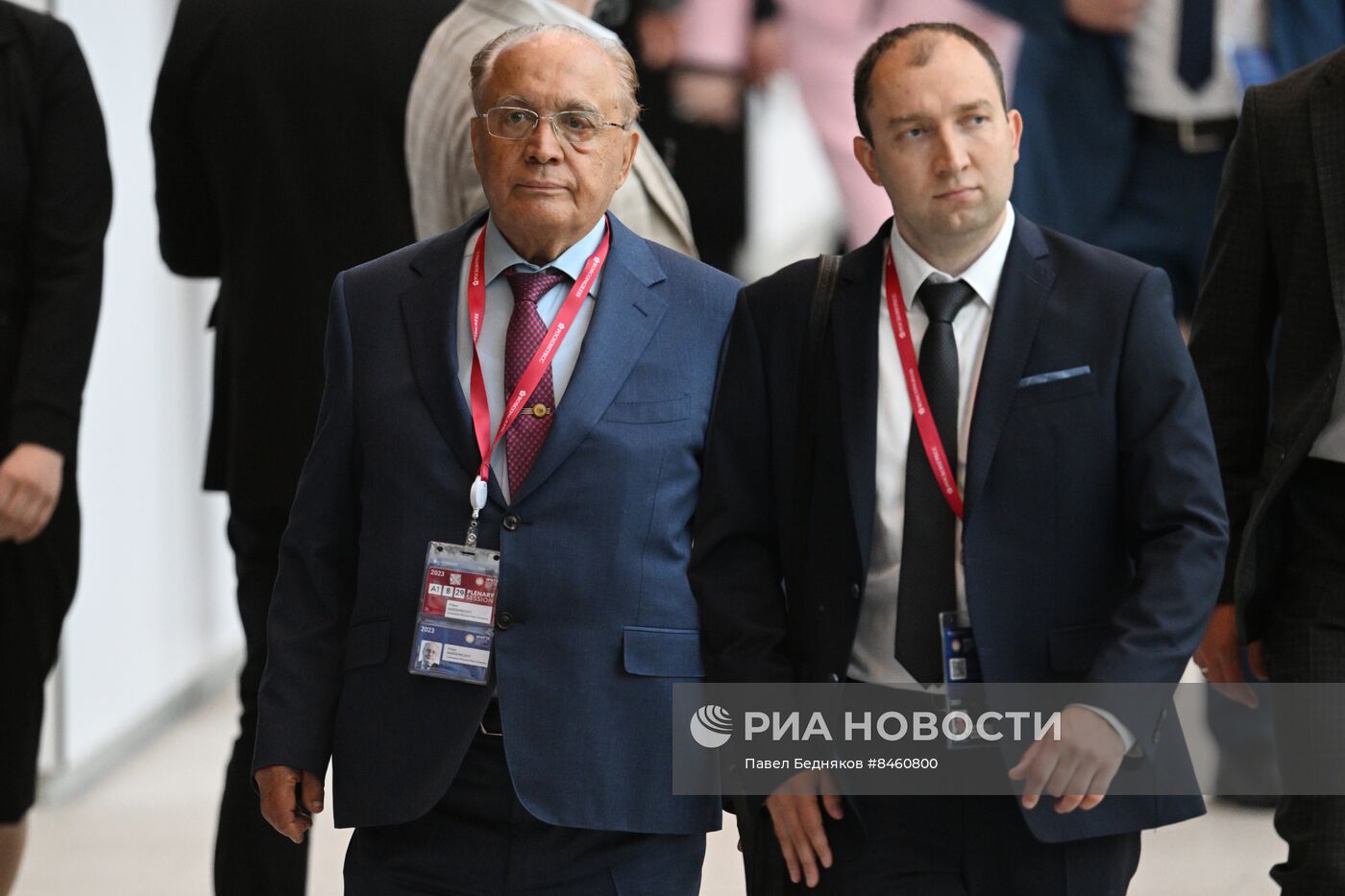 ПМЭФ-2023. Гости перед пленарным заседанием