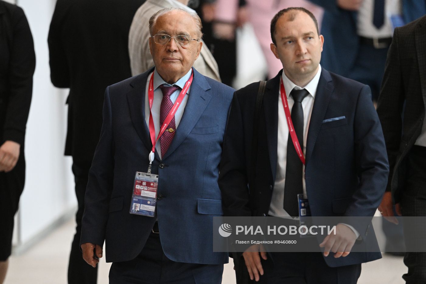 ПМЭФ-2023. Гости перед пленарным заседанием