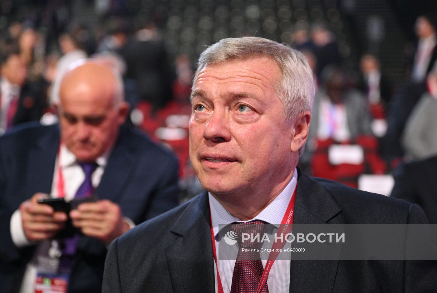 ПМЭФ-2023. Гости перед пленарным заседанием