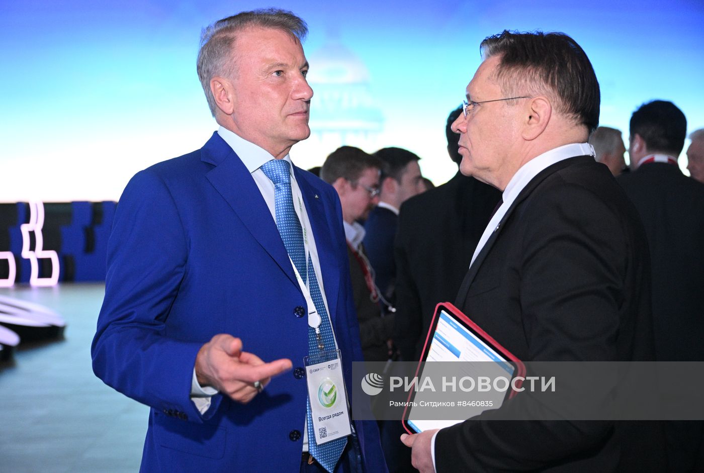 ПМЭФ-2023. Гости перед пленарным заседанием