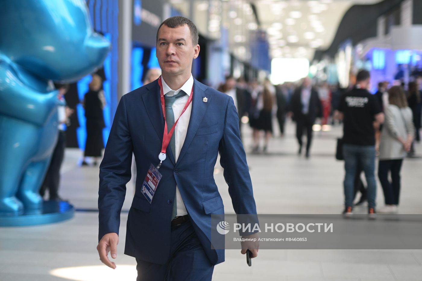ПМЭФ-2023. Гости перед пленарным заседанием