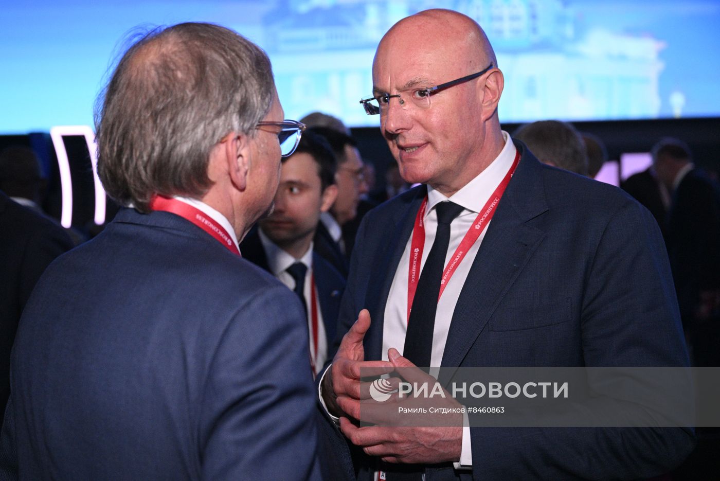 ПМЭФ-2023. Гости перед пленарным заседанием